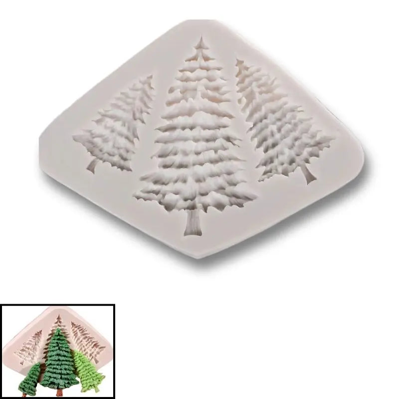 MOULE A GATEAU EN SILICONE POUR SAPIN DE NOËL PastryToday