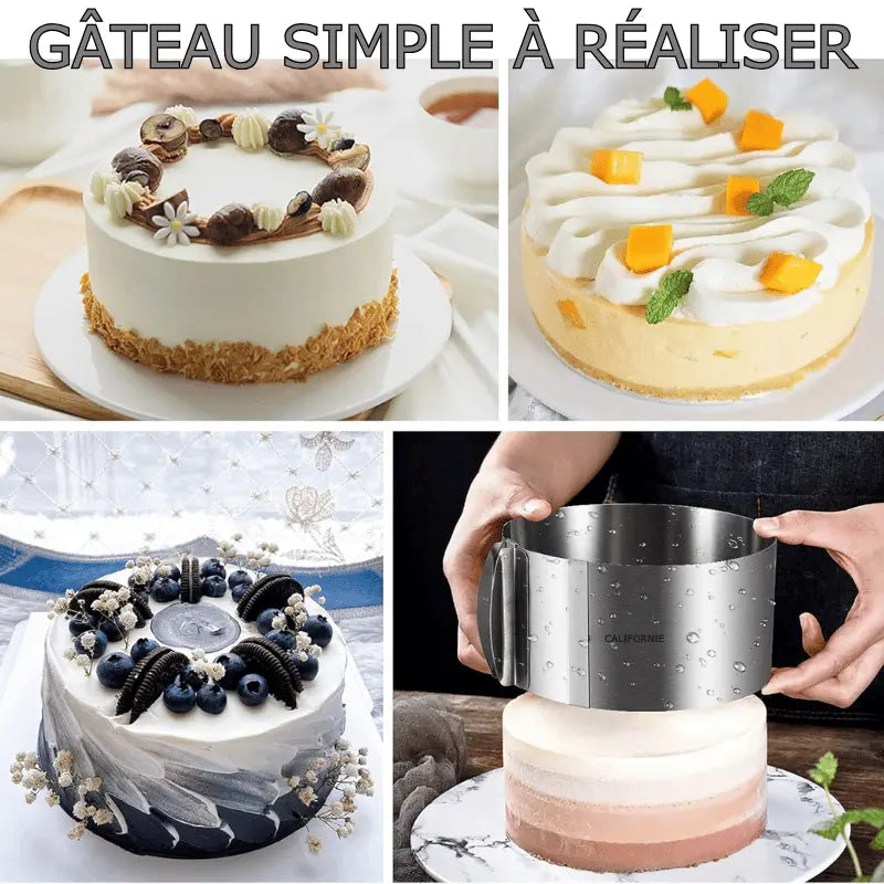 moule à gâteau facile de démoulage 