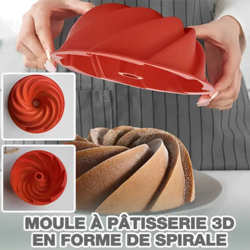 MOULE SILICONE SPIRALE