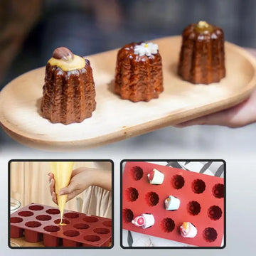 MOULE A GATEAU SILICONE CANELE