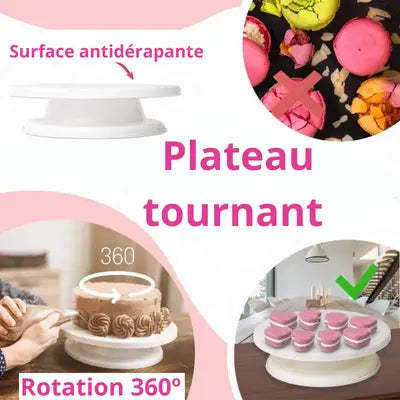 PLATEAU TOURNANT - TURNTABLE™ PastryToday