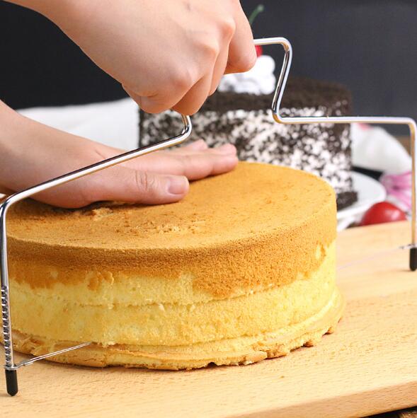 Coupe-gâteau réglable intercalaire, niveleur, trancheur de gâteau, outils  ménagers de pâtisserie - AliExpress